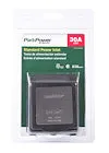 30A 125V STD PWR INLT BLK