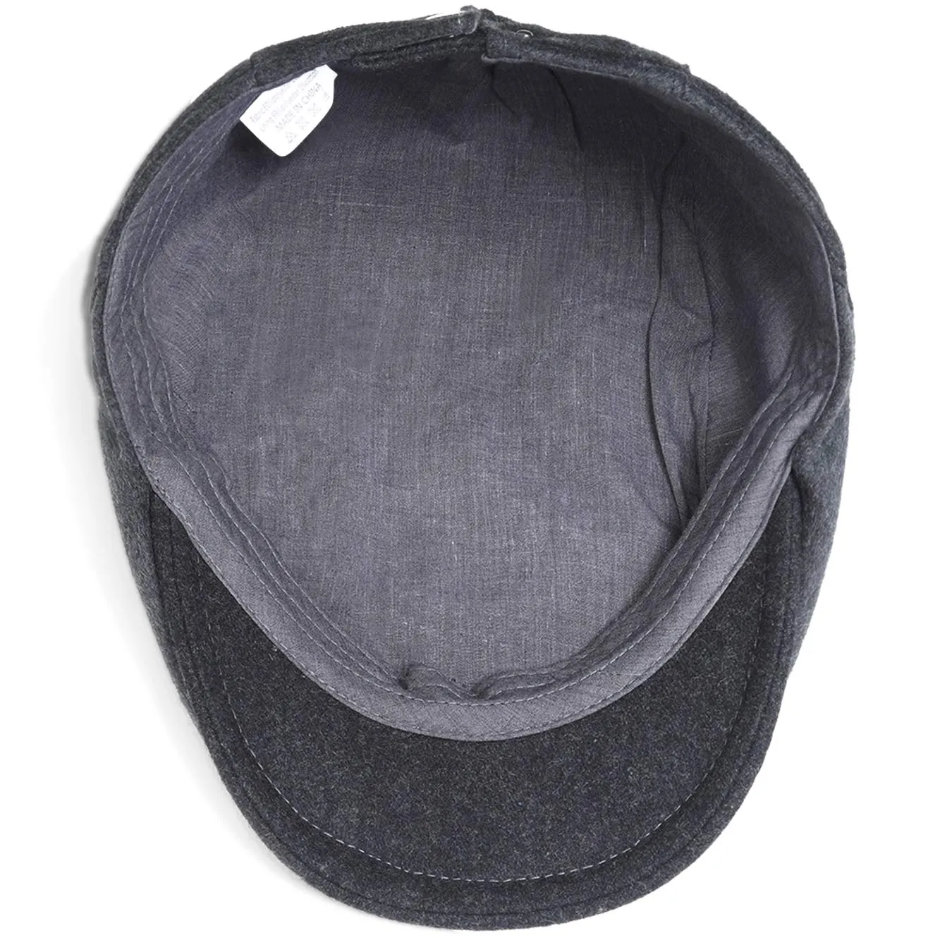 BABEYOND 1920s Gatsby Newsboy Hat Cap for Men Gatsby Hat for Men 1920s Mens Gatsby Costume Accessories Dark Gray-1 Large-X-Large