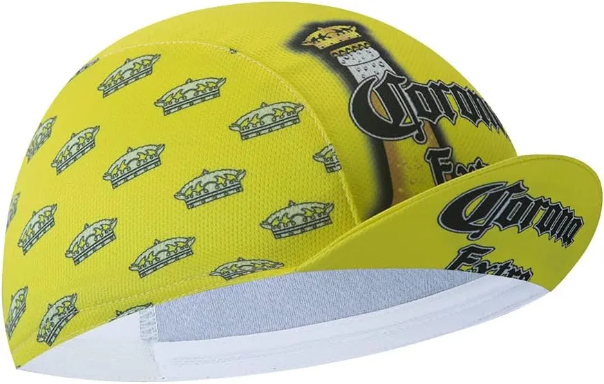 Beer Cycling Cap - Retro Cycling Hat-Under Helmet - Cycling Helmet Liner Breathable&Sweat Uptake