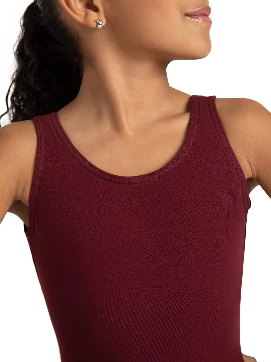 Capezio girls High-neck Tank Leotard - Girls
