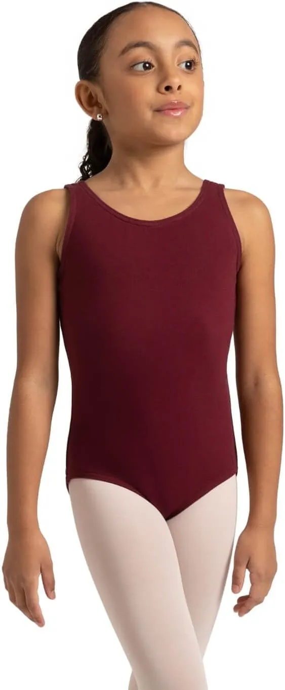 Capezio girls High-neck Tank Leotard - Girls
