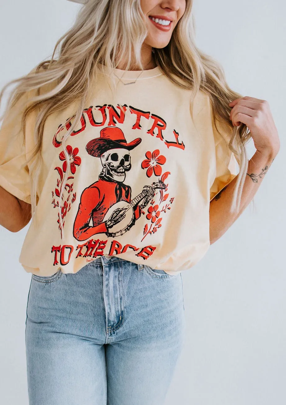 Country to the Bone Graphic Tee