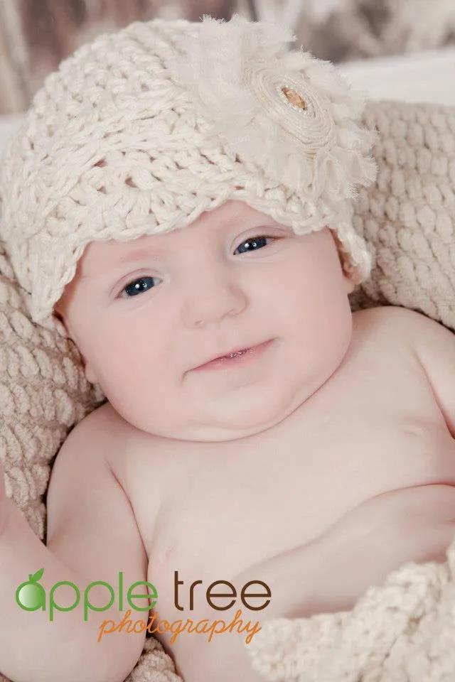 Crochet Pattern for Katelyn Ruffle Cloche | Crochet Hat Pattern | Hat Crocheting Pattern | DIY Written Crochet Instructions