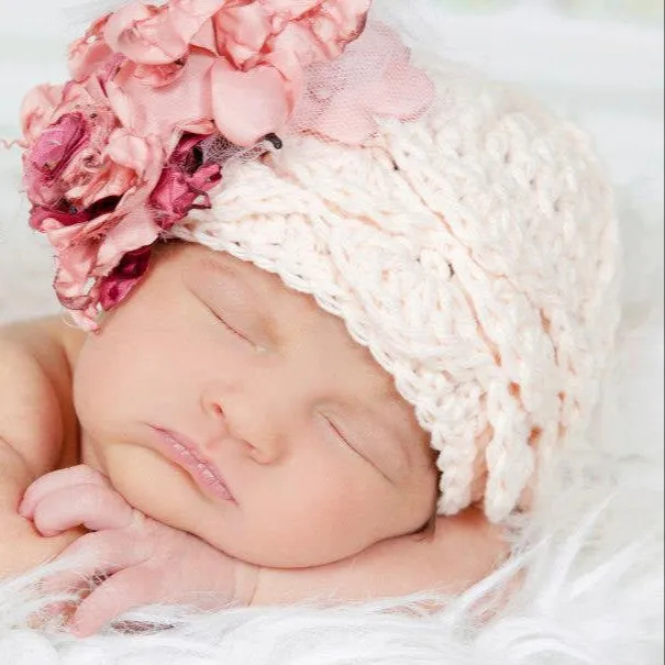 Crochet Pattern for Katelyn Ruffle Cloche | Crochet Hat Pattern | Hat Crocheting Pattern | DIY Written Crochet Instructions