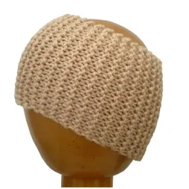 Dreadz Chunky Knitted Head Band / Tube (Cream)