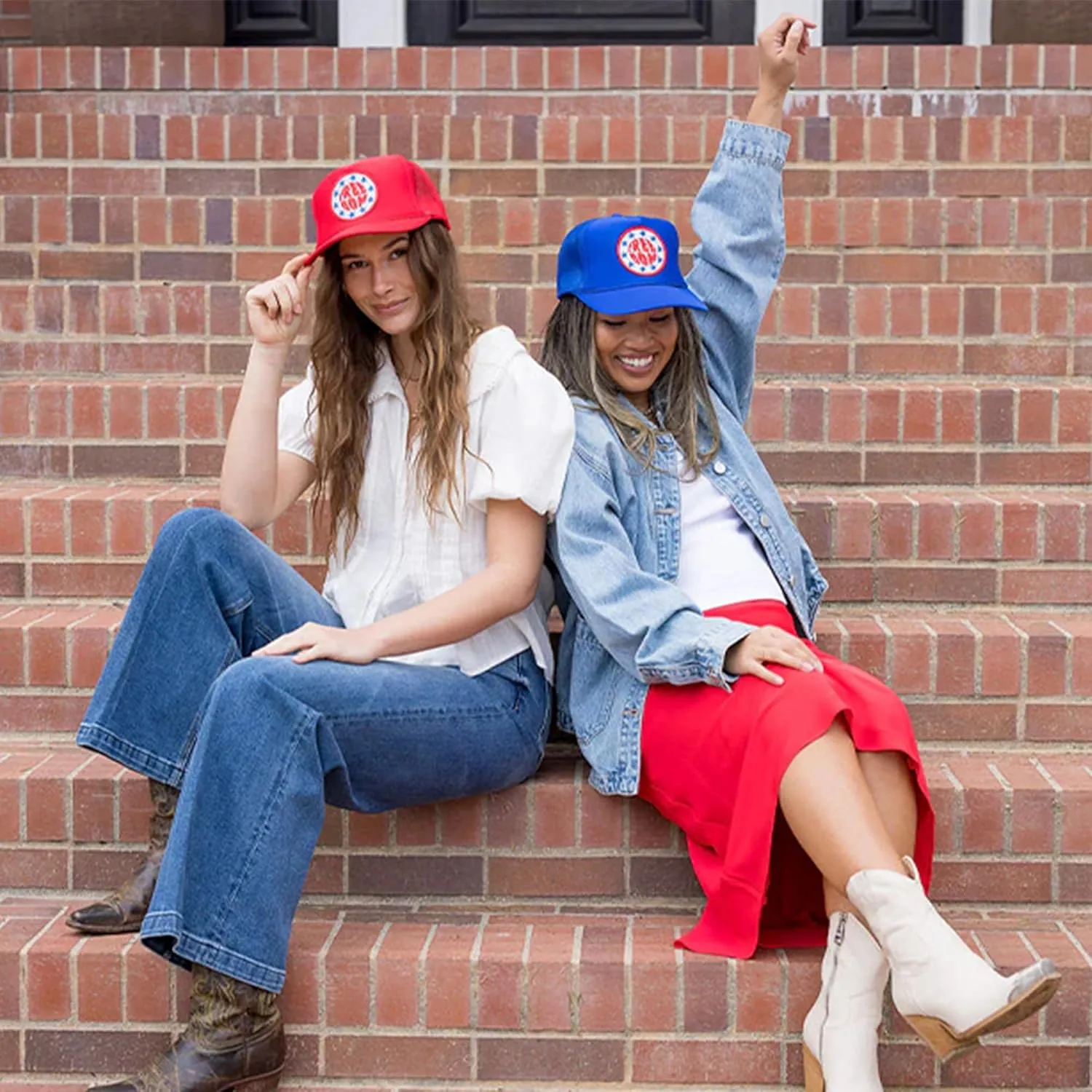 Friday Feelin' Trucker Hat Women Men Baseball Caps Western Trucker Hats Baseball Hats Easy Cap Trendy Gifts - One Size