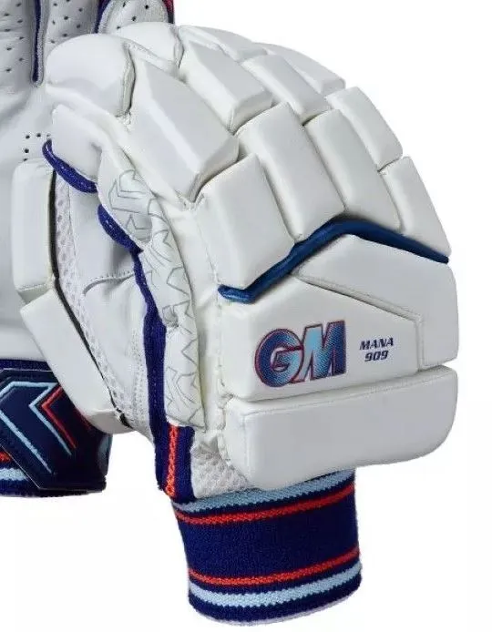Gunn & Moore Manna Batting Gloves Calf Leather Palm Superior Grip Finger Fit