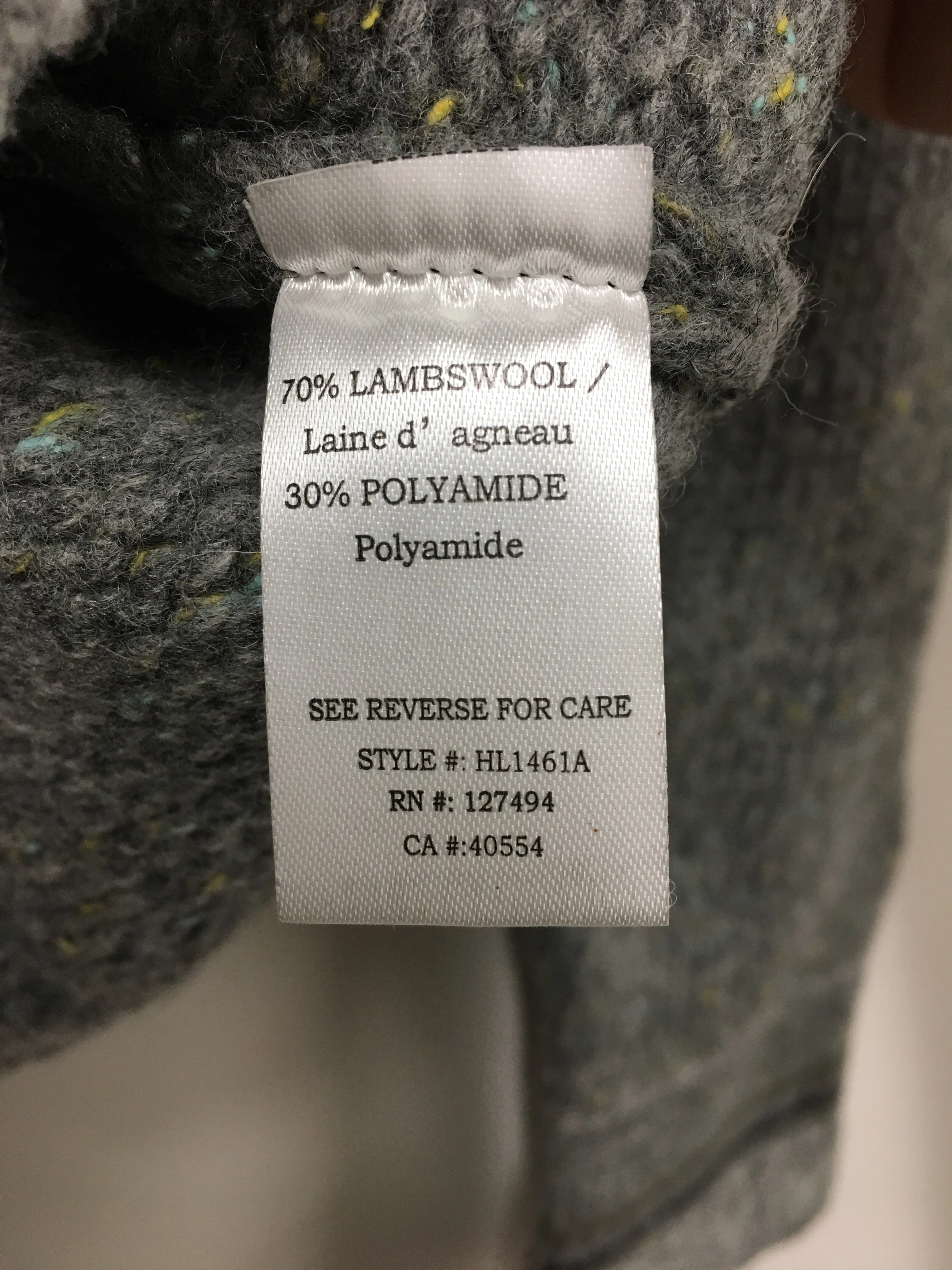 Heartloom Wool Blend Cardigan Jacket - Size Small (NEW WITH TAGS)