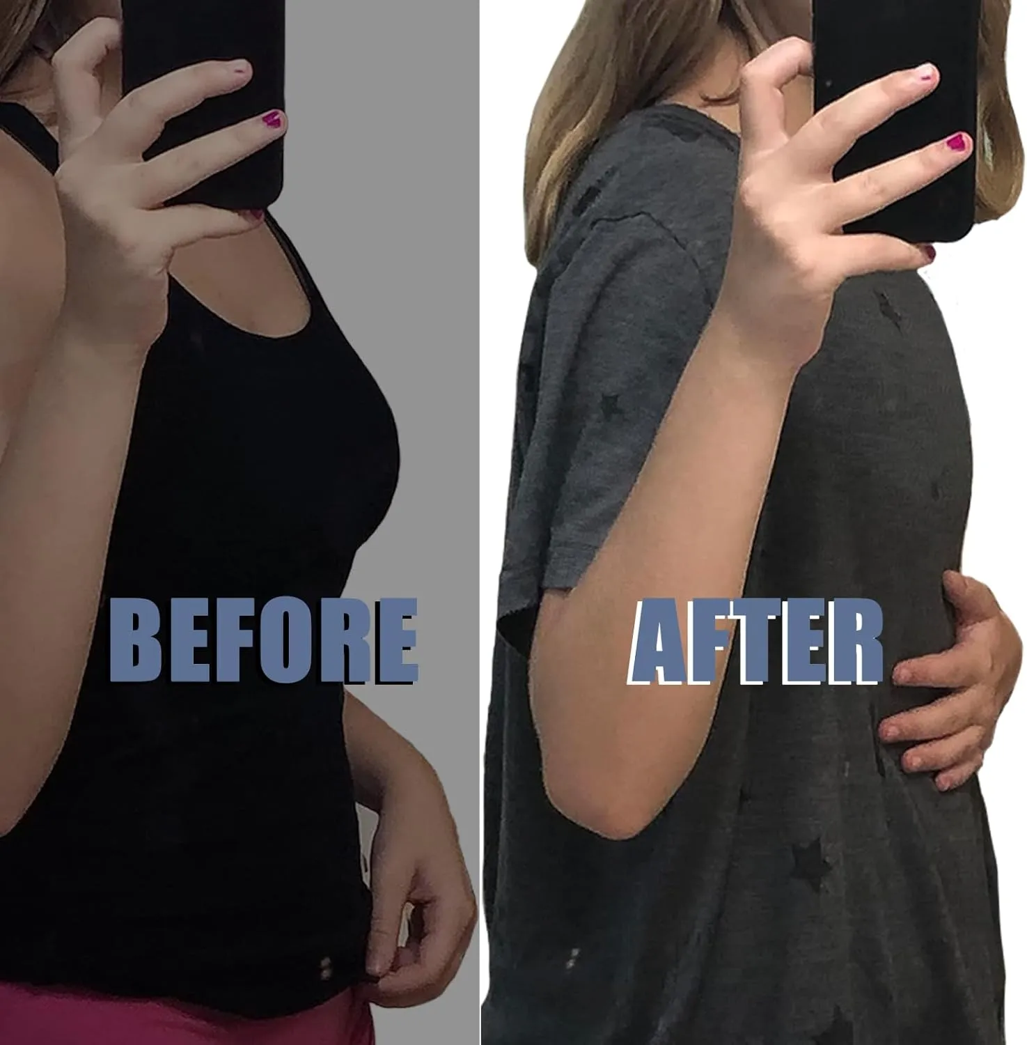 JARAZIN Women Transgender Tomboy FTM Pull On Closure Elastic Chest Binder Pullover Tank Top