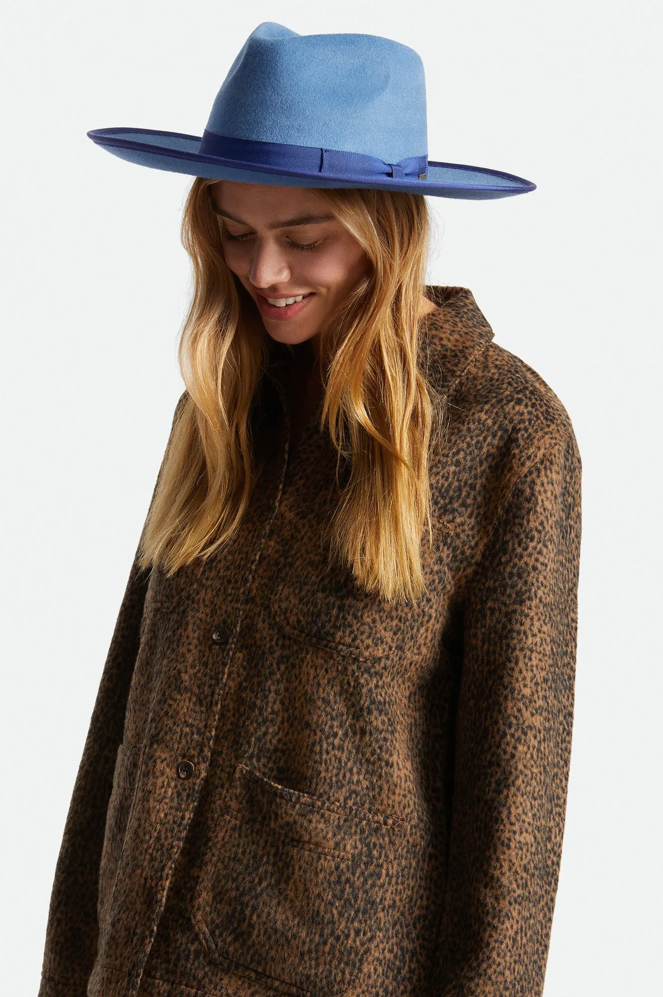Jo Rancher Hat - Slate Blue