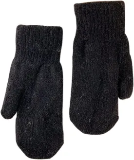 Knit Mittens for Women Warm Winter Fleece Lined Mittens Womens Gloves for Cold Weather