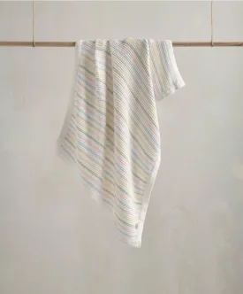 Knitted Blanket - Soft Pastel