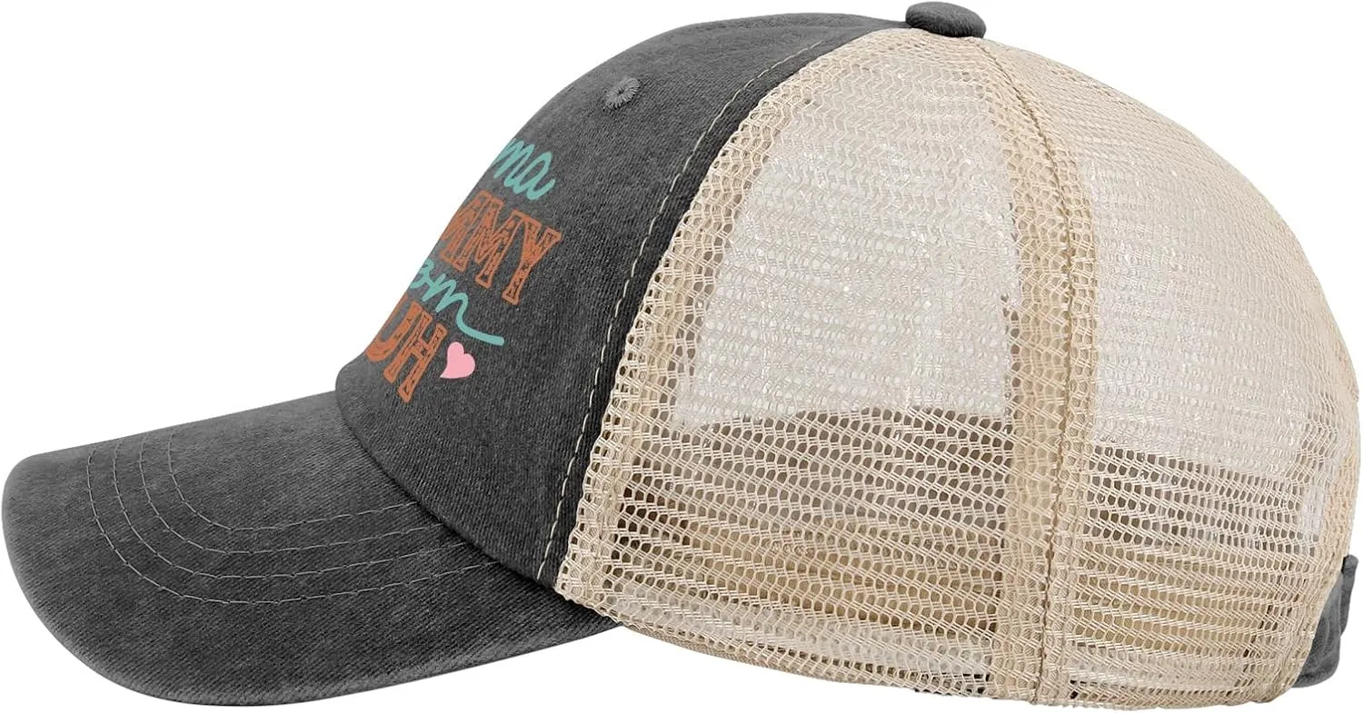Mama Mommy Mom Bruh Mothers Day Baseball Cap Women's hat AllBlack dad hat Gifts for Men Outdoor Hat