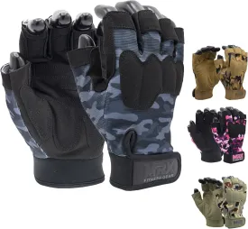 MRX Workout Gloves for Men and Women  Breathable, Snug-Fit Exercise Gloves for Weight Lifting, Cycling, Gym Training & Outdoor Activities