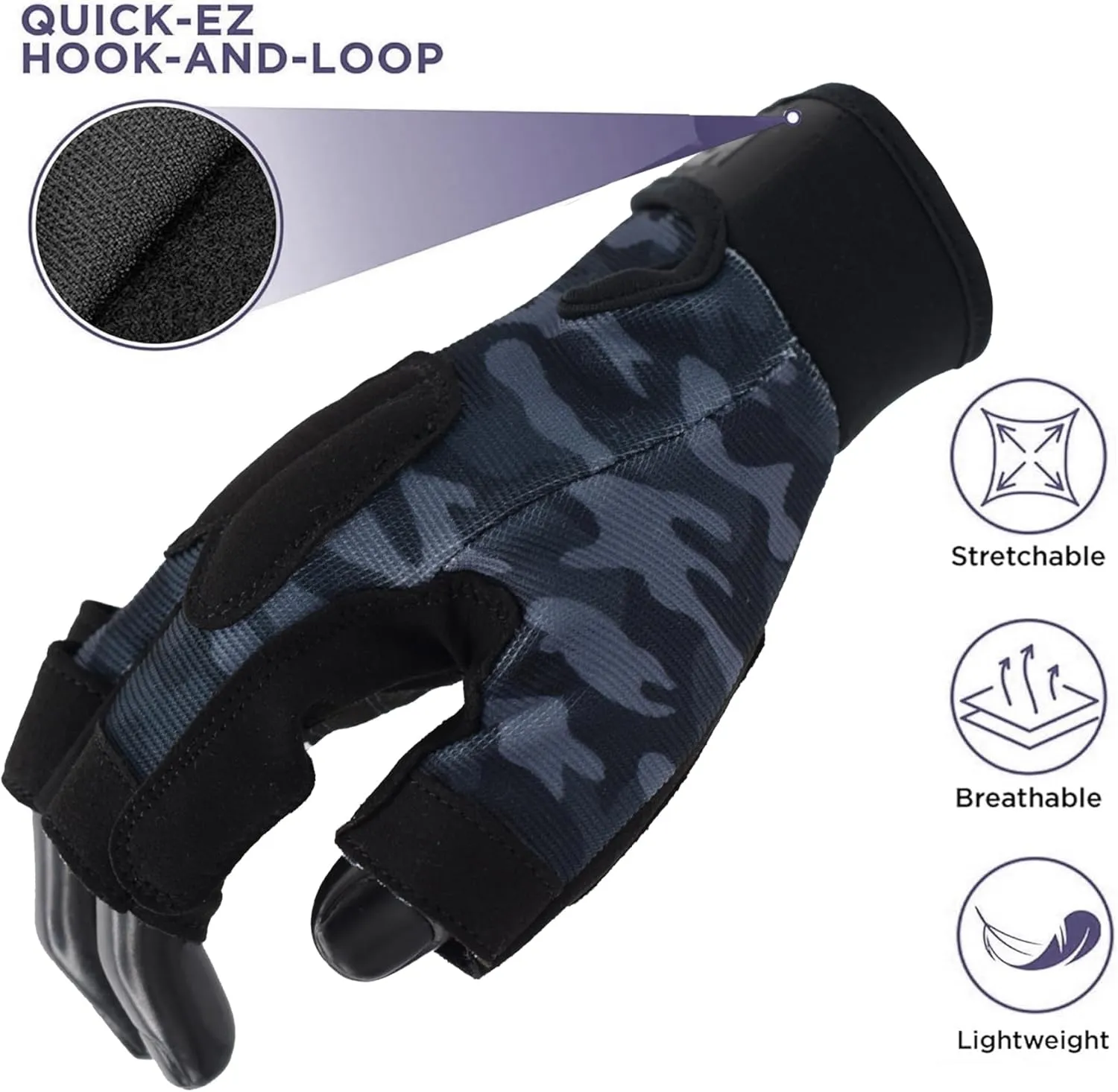 MRX Workout Gloves for Men and Women  Breathable, Snug-Fit Exercise Gloves for Weight Lifting, Cycling, Gym Training & Outdoor Activities