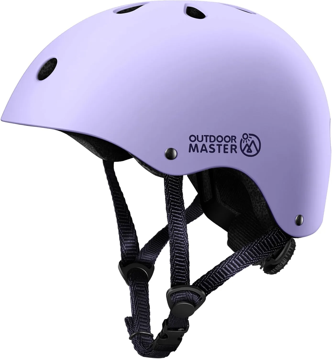 OutdoorMaster Youth & Kids Bike Helmet - Adjustable Multi-Sports Skateboard Helmet with Removable Liners for Balance Bike, Kids Scooter, One Wheel Hoverboard