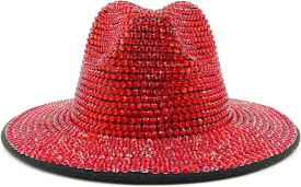 Pink Fedora Panama Men Women Fedora Hat