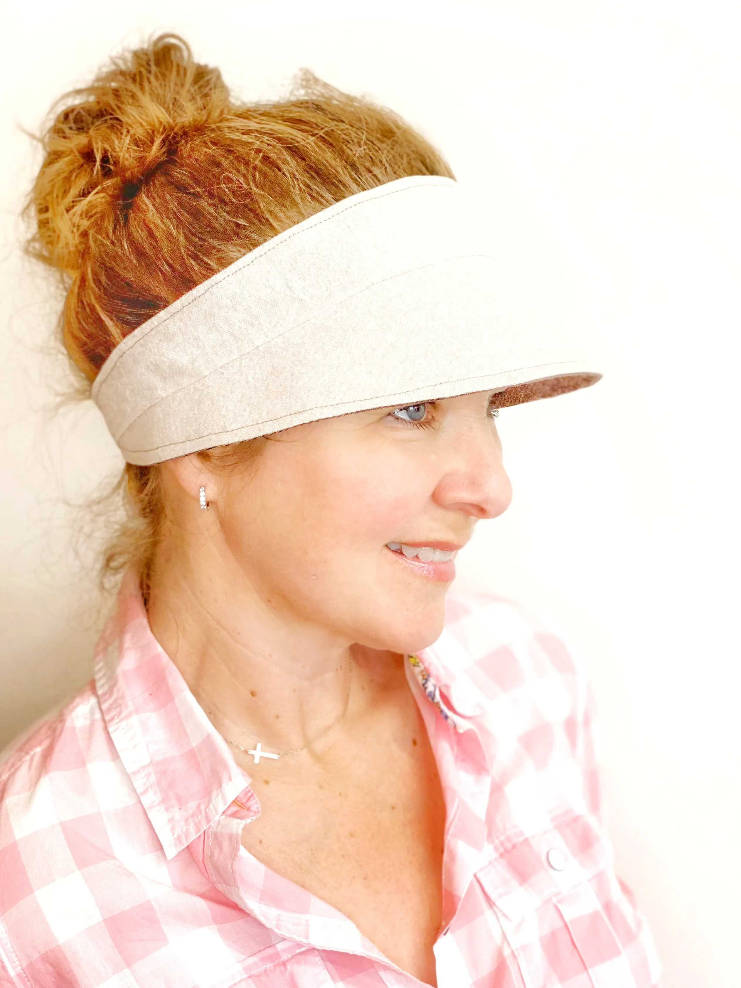 Ready to Ship, Women's Sun Visor, Summer Hat for Women, Running Visor for Women, Lightweight Visor for Summer