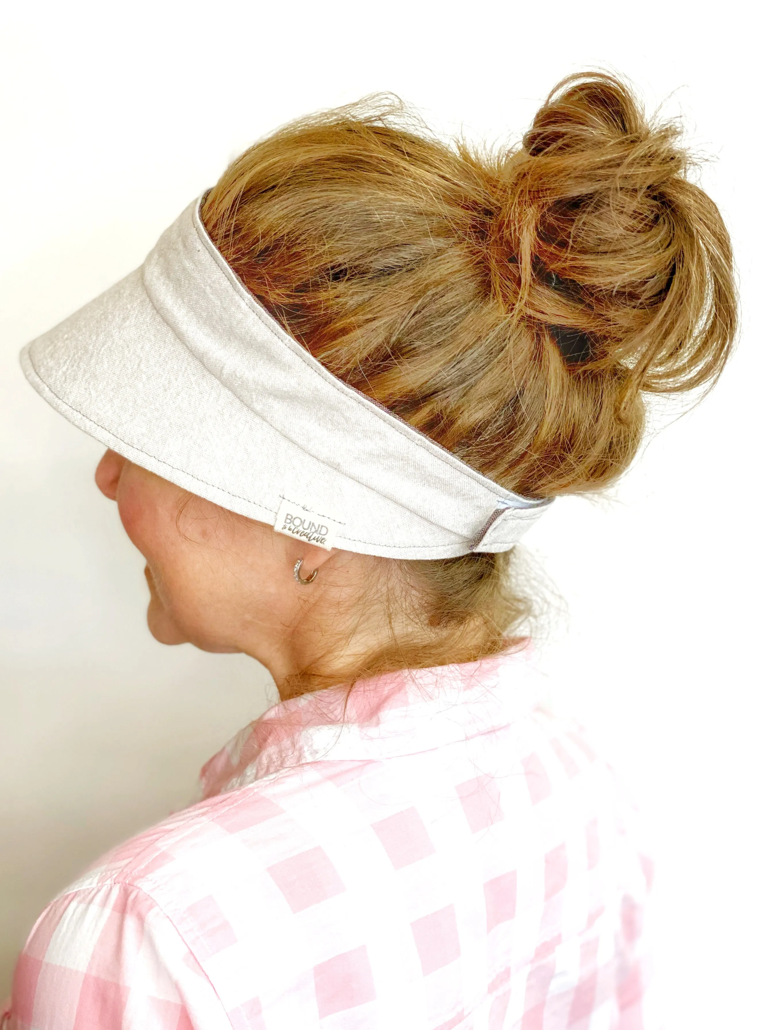 Ready to Ship, Women's Sun Visor, Summer Hat for Women, Running Visor for Women, Lightweight Visor for Summer