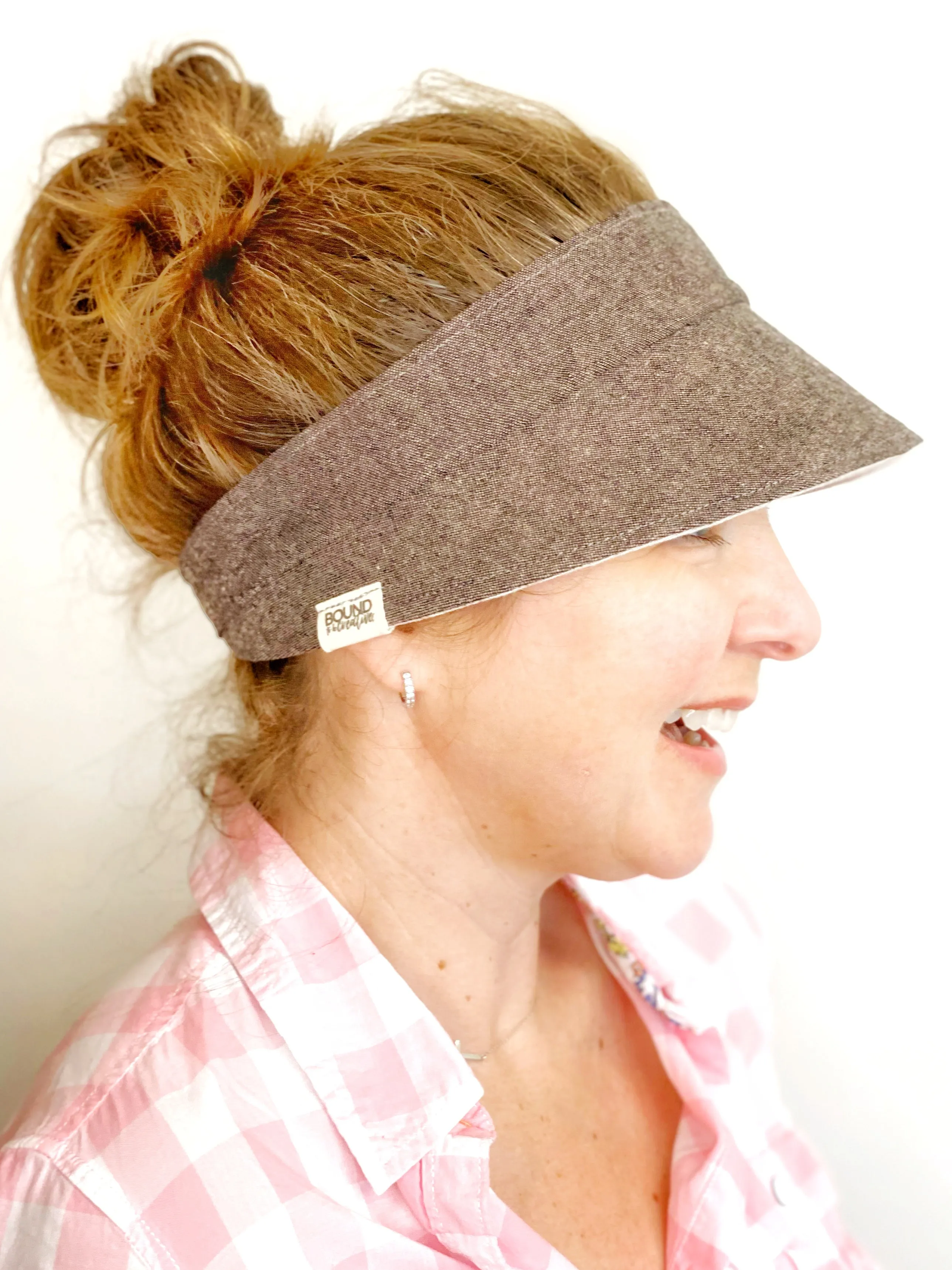 Ready to Ship, Women's Sun Visor, Summer Hat for Women, Running Visor for Women, Lightweight Visor for Summer