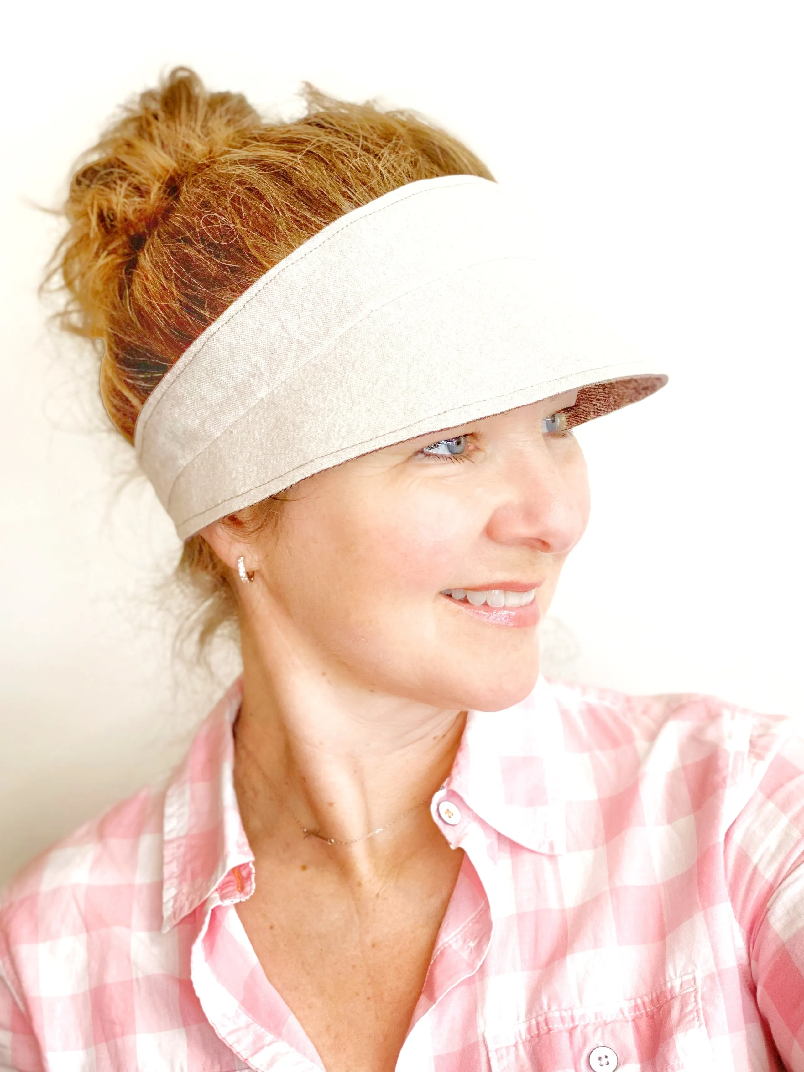 Ready to Ship, Women's Sun Visor, Summer Hat for Women, Running Visor for Women, Lightweight Visor for Summer
