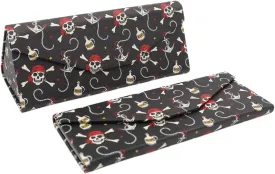 Real Sic Glasses Case for Men and Women - Magnetic Folding Hard Shell Sunglass Holder - Inspired by Halloween/Horror/Occult