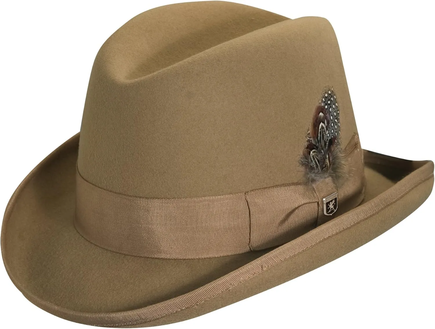 STACY ADAMS Men's Homburg (Camel, X-Large)