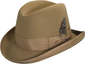 STACY ADAMS Men's Homburg (Camel, X-Large)