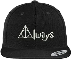 Trendy Apparel Shop Harry Always Embroidered Flat Bill Snapback Baseball Cap
