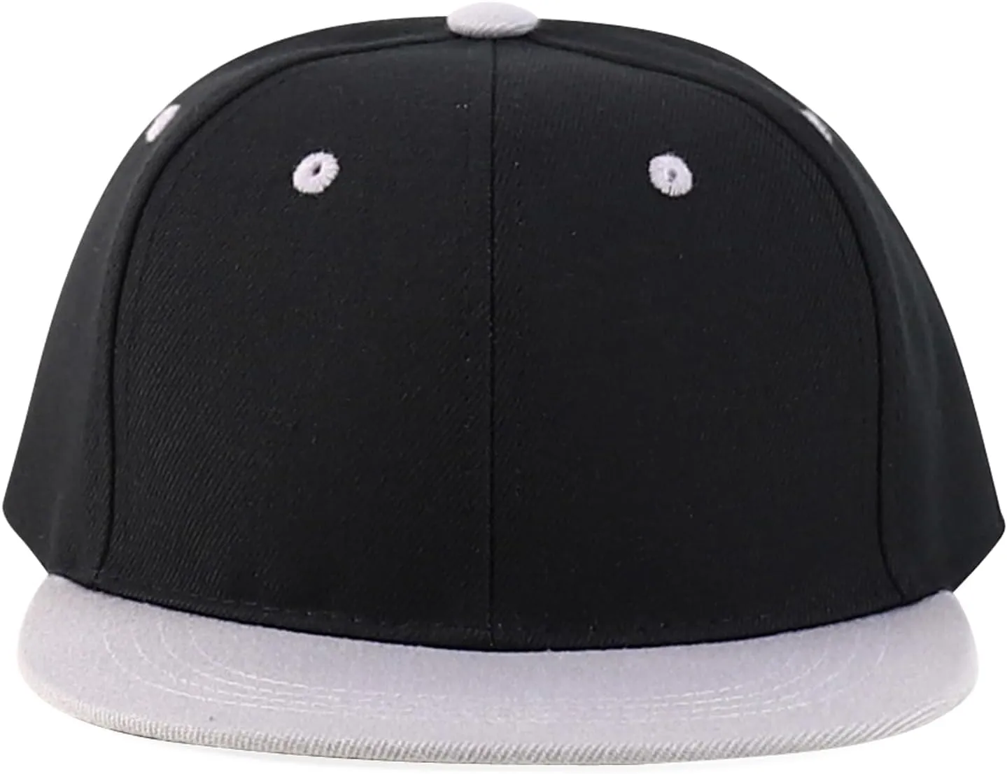 Trendy Apparel Shop Infant to Youth Plain Structured Flatbill Snapback Cap