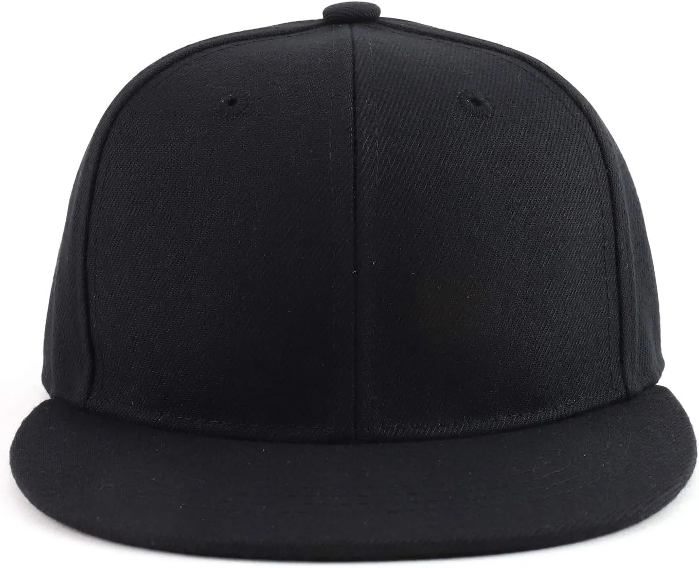 Trendy Apparel Shop Infant to Youth Plain Structured Flatbill Snapback Cap