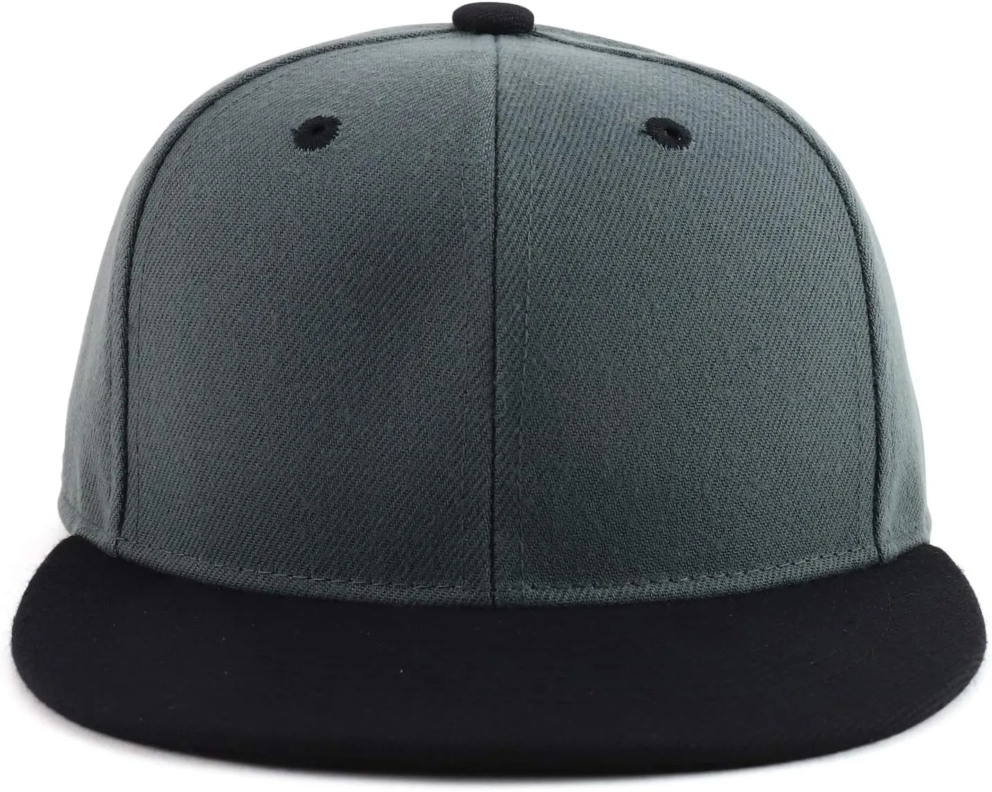 Trendy Apparel Shop Infant to Youth Plain Structured Flatbill Snapback Cap