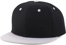 Trendy Apparel Shop Infant to Youth Plain Structured Flatbill Snapback Cap