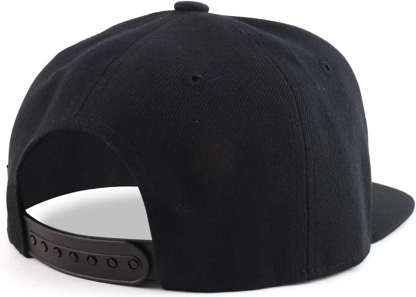 Trendy Apparel Shop Infant to Youth Plain Structured Flatbill Snapback Cap