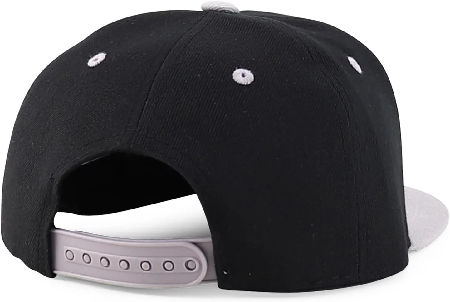 Trendy Apparel Shop Infant to Youth Plain Structured Flatbill Snapback Cap