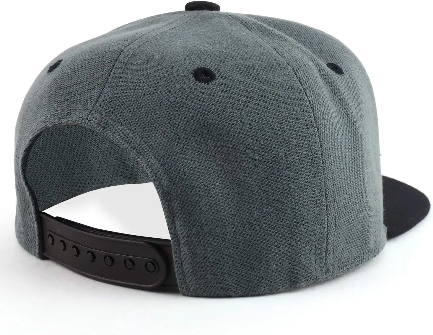 Trendy Apparel Shop Infant to Youth Plain Structured Flatbill Snapback Cap