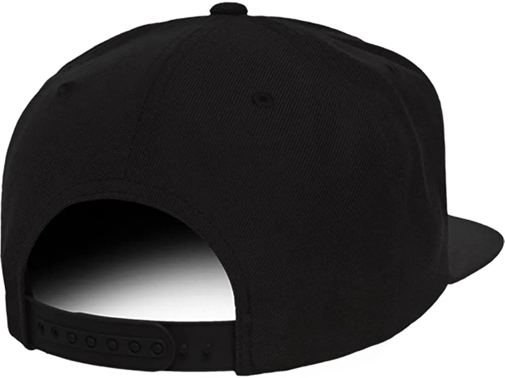 Trendy Apparel Shop Number 21 Collegiate Varsity Font Embroidered Flat Bill Snapback Cap