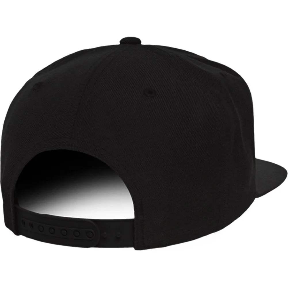 Trendy Apparel Shop Number 44 Collegiate Varsity Font Embroidered Flat Bill Snapback Cap