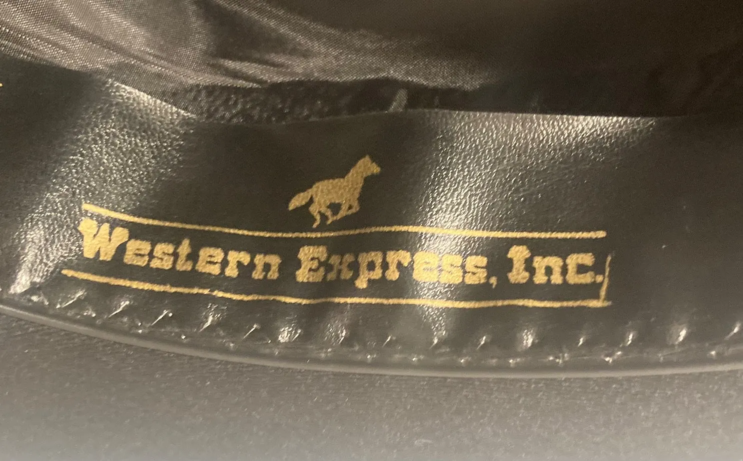 Vintage Cowboy Hat, Western Express, Made in Mexico, Self Conforming, Nice Band, Size 7 1/8, Quality, Cowboy, Western Wear, Rancher, Sun