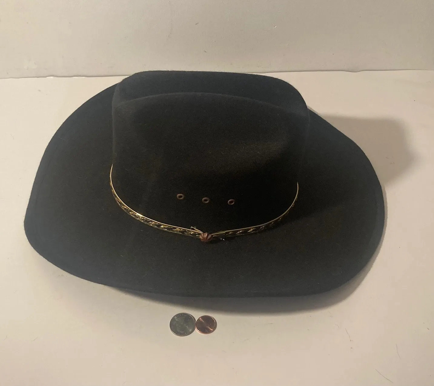 Vintage Cowboy Hat, Western Express, Made in Mexico, Self Conforming, Nice Band, Size 7 1/8, Quality, Cowboy, Western Wear, Rancher, Sun
