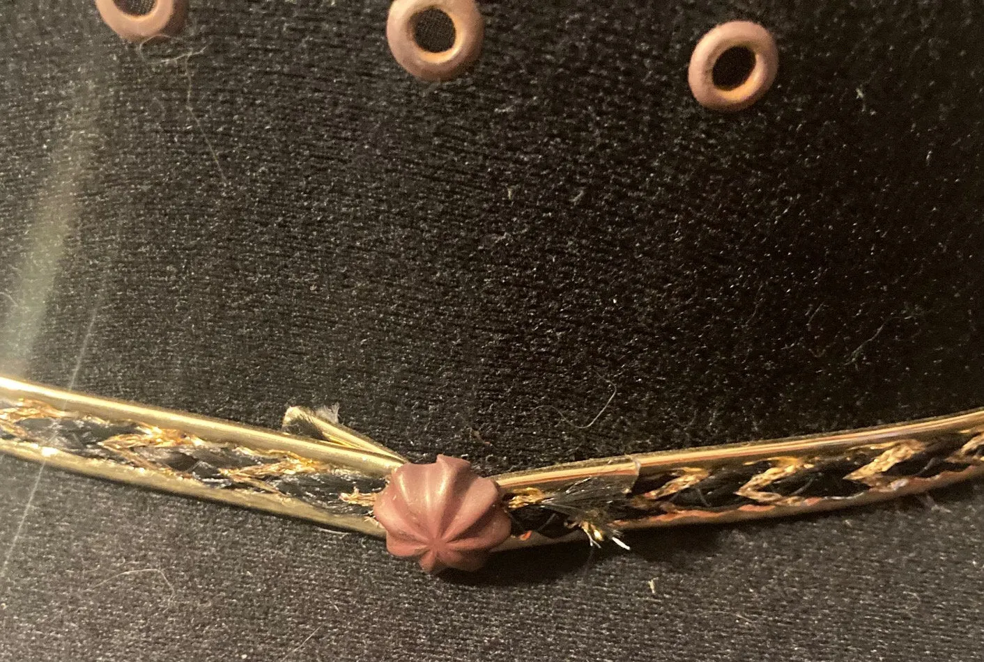 Vintage Cowboy Hat, Western Express, Made in Mexico, Self Conforming, Nice Band, Size 7 1/8, Quality, Cowboy, Western Wear, Rancher, Sun