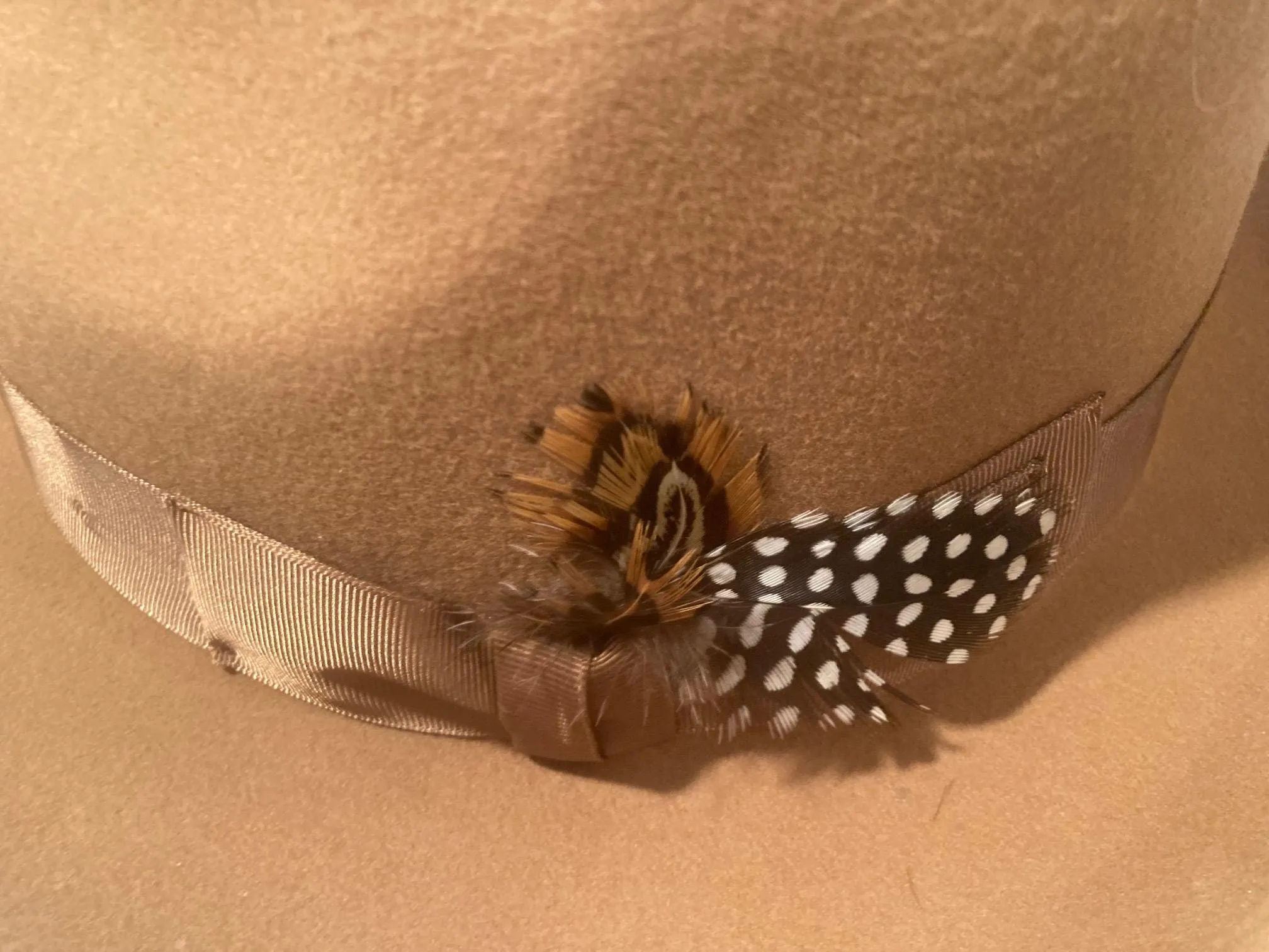 Vintage Fedora Hat, Bruno Capelo, Brown, Size Large, Quality, Cowboy, Western Wear, Rancher, Sun Shade, Very Nice Hat