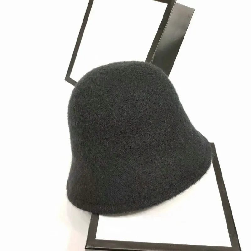 Vintage Style Everyday Solid-Color Warm Wool Cloche Hats