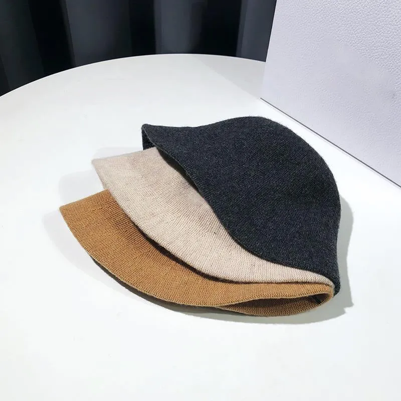 Vintage Style Everyday Solid-Color Warm Wool Cloche Hats