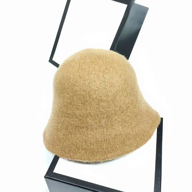 Vintage Style Everyday Solid-Color Warm Wool Cloche Hats