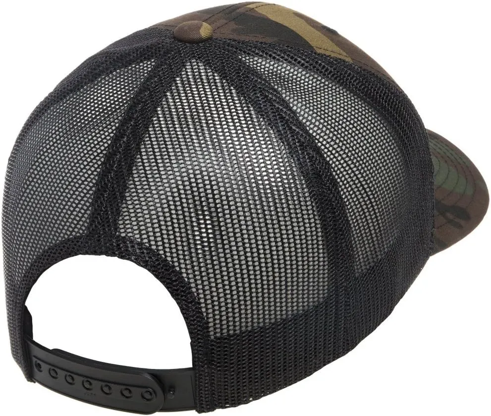 Yupoong Classic Premium Mesh 6 Panel Retro Trucker Cap | Mid Profile Snapback | OSFA | Bulk Pack Available